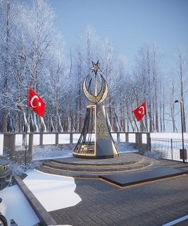 “Dilucu Şehitleri Anıtı’nın” inşasına başlandı.